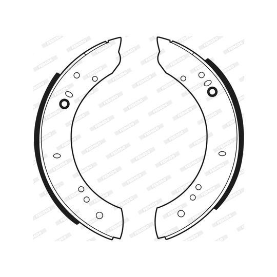 FSB347 - Brake Shoe Set 