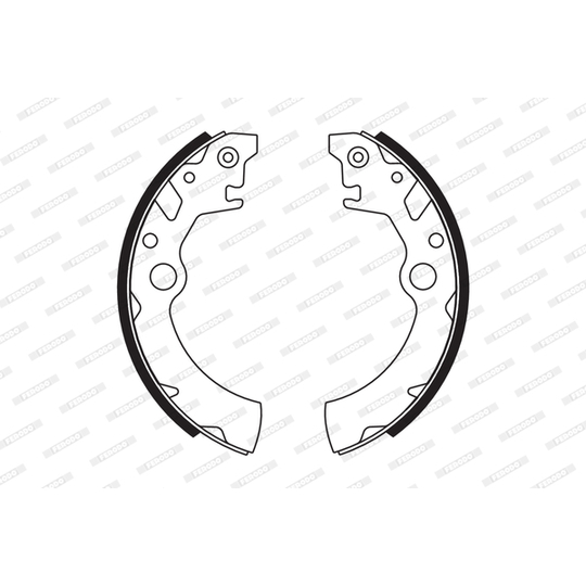 FSB561 - Brake Shoe Set 