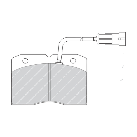 FVR1353 - Brake Pad Set, disc brake 