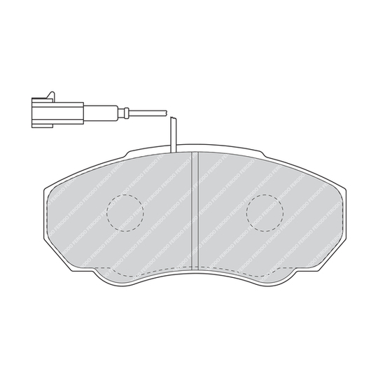 FVR1478 - Brake Pad Set, disc brake 