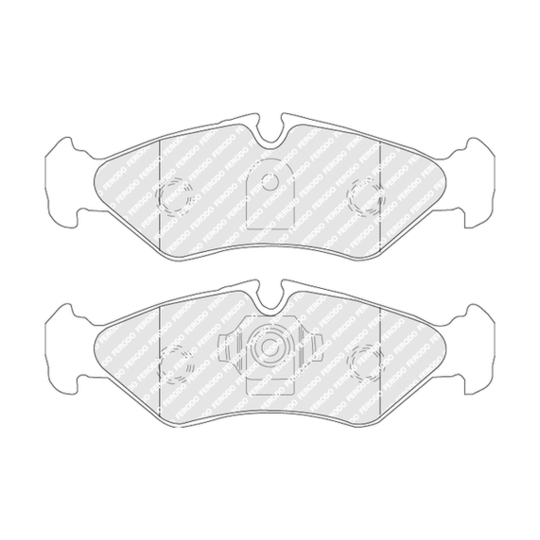 FVR1039 - Piduriklotsi komplekt, ketaspidur 