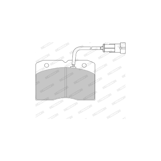 FVR1353 - Brake Pad Set, disc brake 