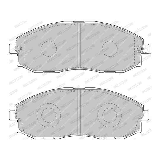 FVR1498 - Brake Pad Set, disc brake 