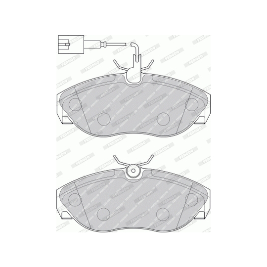FVR1396 - Brake Pad Set, disc brake 