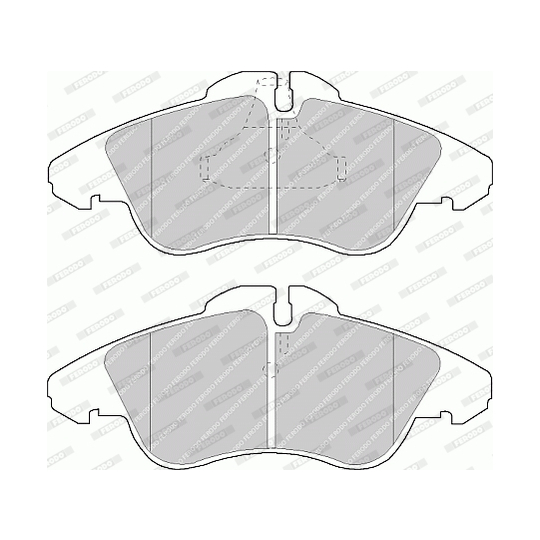 FVR1038 - Brake Pad Set, disc brake 