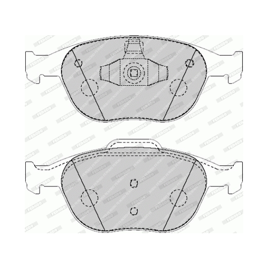 FVR1568 - Brake Pad Set, disc brake 