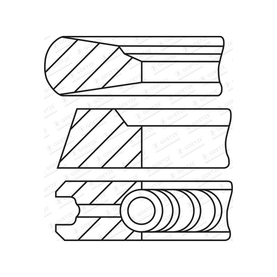 08-444922-00 - Piston Ring Kit 