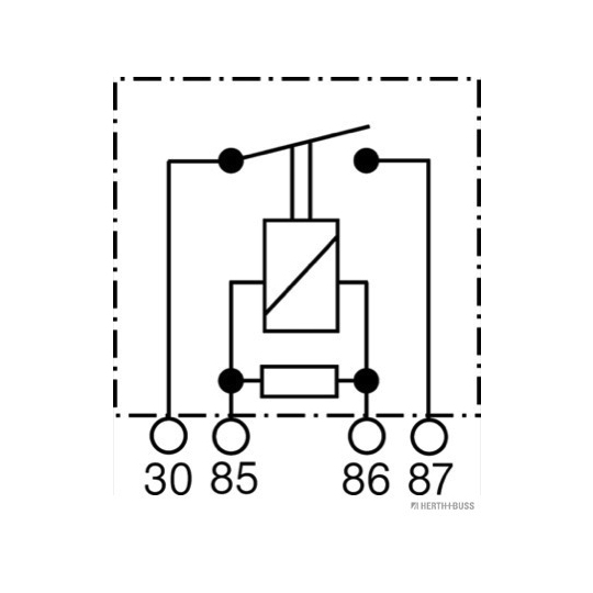 75614615 - Relä, braänslepump 