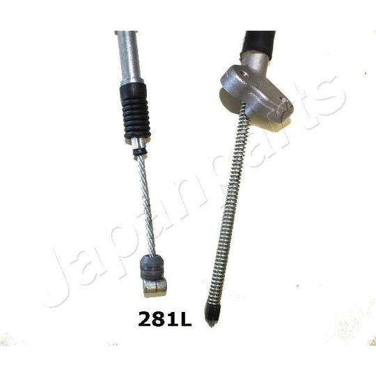 BC-281L - Cable, parking brake 