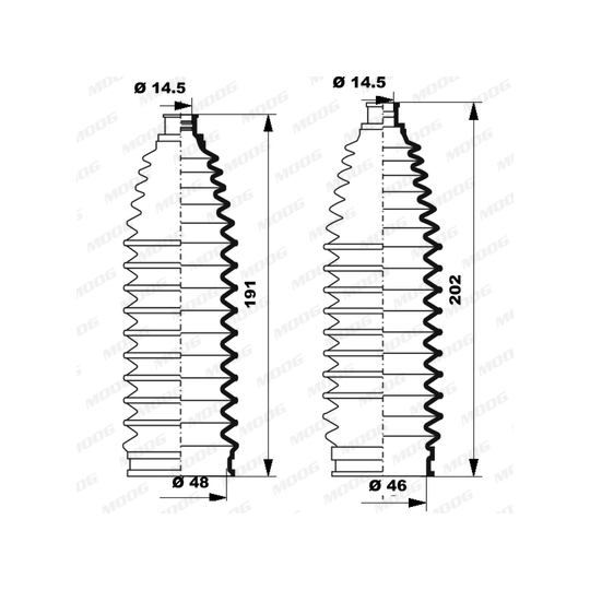 K150248 - Bälgsats, styrsystem 