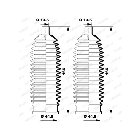 K150245 - Bellow Set, steering 