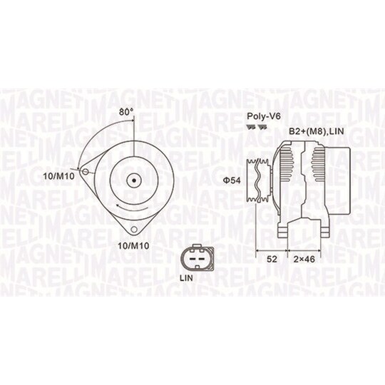 063731970010 - Alternator 