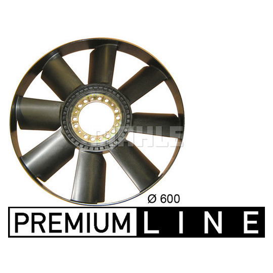 CFW 45 000P - Fan Wheel, engine cooling 