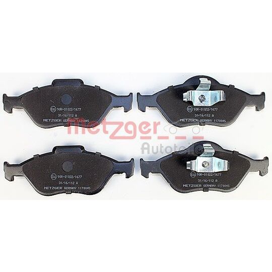 1170045 - Brake Pad Set, disc brake 