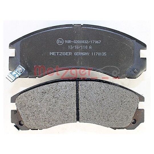 1170135 - Brake Pad Set, disc brake 