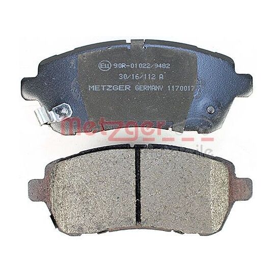 1170017 - Brake Pad Set, disc brake 