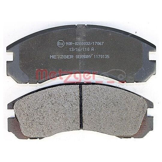 1170135 - Brake Pad Set, disc brake 