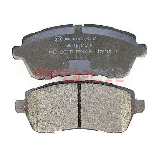 1170017 - Brake Pad Set, disc brake 