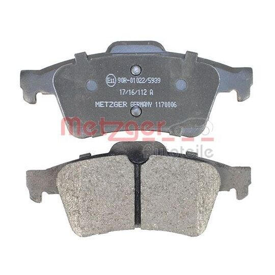 1170006 - Brake Pad Set, disc brake 
