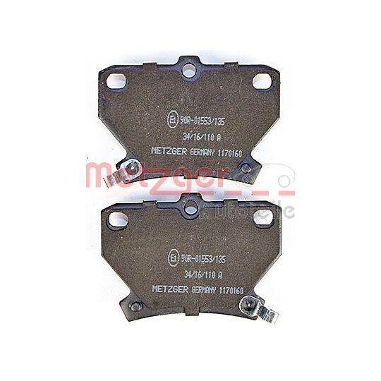 1170160 - Brake Pad Set, disc brake 