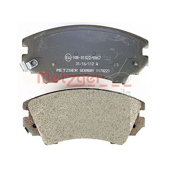 1170221 - Brake Pad Set, disc brake 