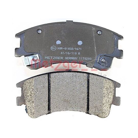 1170200 - Brake Pad Set, disc brake 