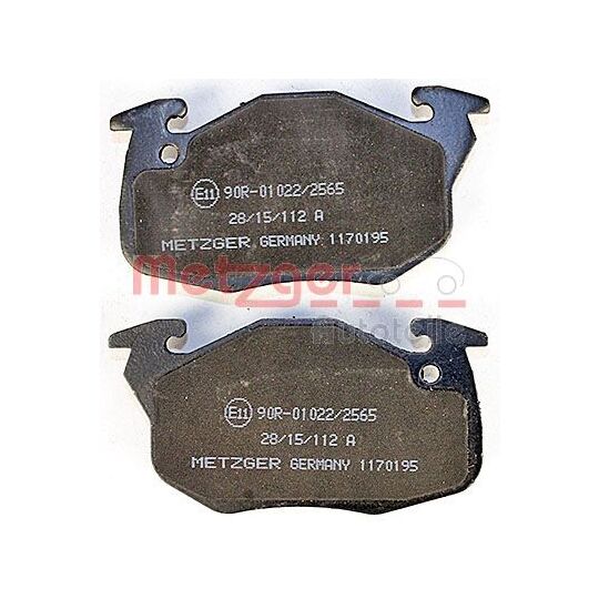 1170195 - Brake Pad Set, disc brake 