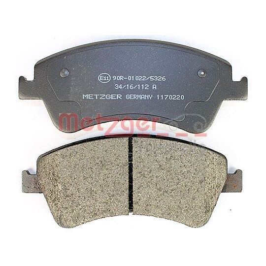 1170220 - Brake Pad Set, disc brake 