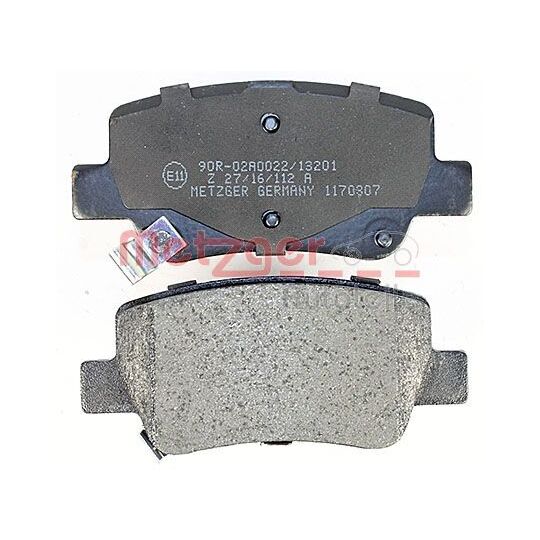 1170307 - Brake Pad Set, disc brake 