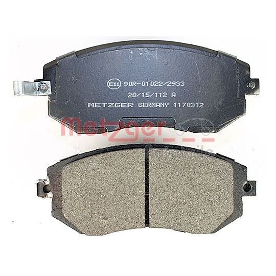 1170312 - Brake Pad Set, disc brake 