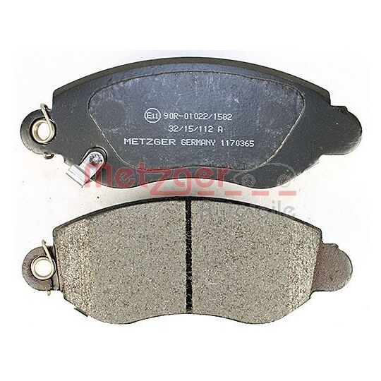 1170365 - Brake Pad Set, disc brake 