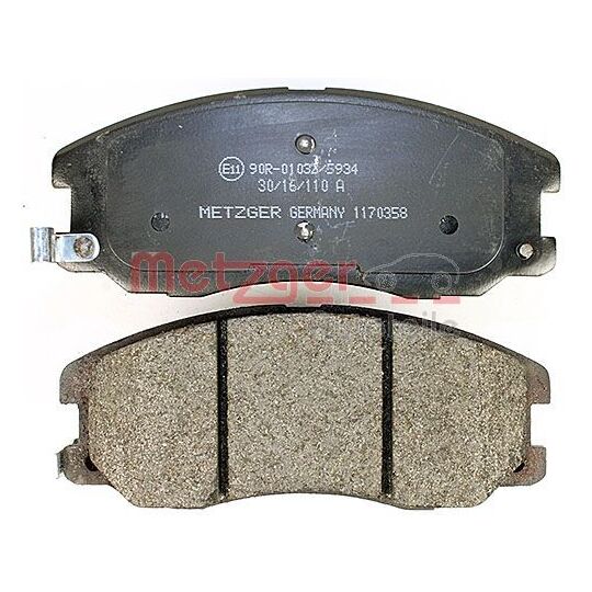 1170358 - Brake Pad Set, disc brake 