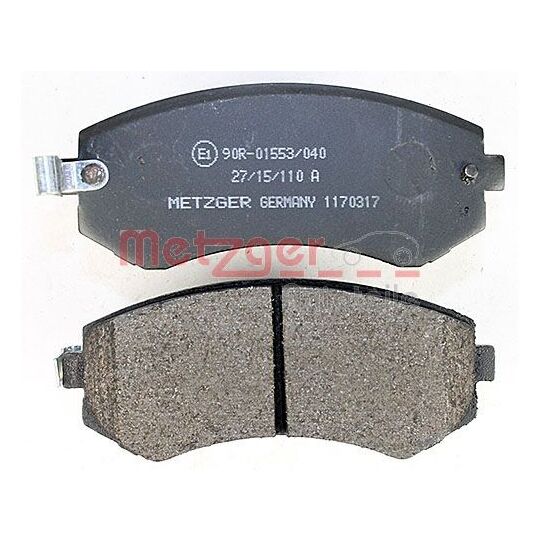 1170317 - Brake Pad Set, disc brake 