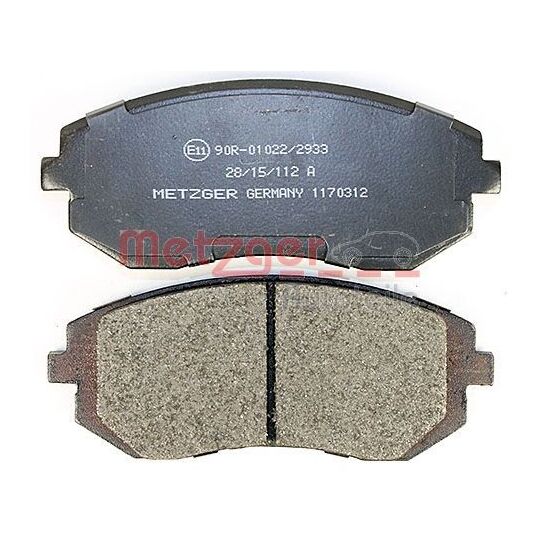 1170312 - Brake Pad Set, disc brake 