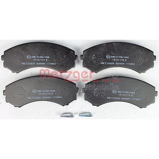 1170450 - Brake Pad Set, disc brake 