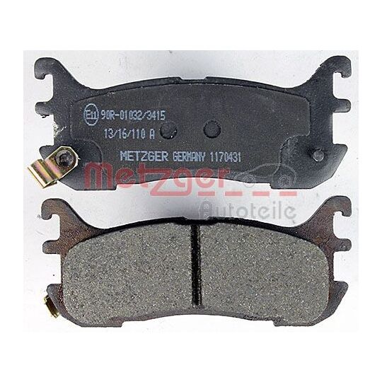 1170431 - Brake Pad Set, disc brake 