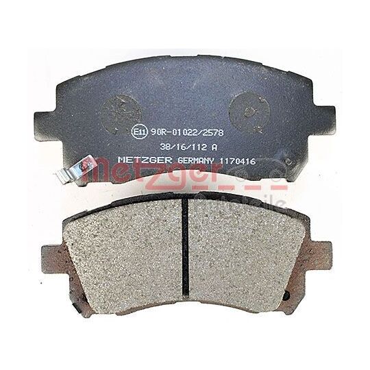 1170416 - Brake Pad Set, disc brake 