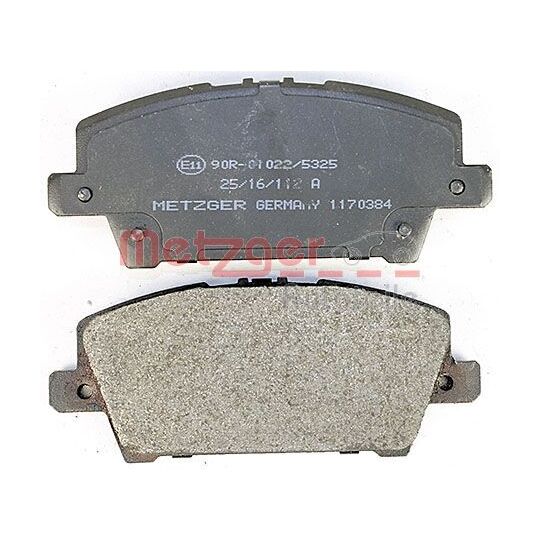 1170384 - Brake Pad Set, disc brake 
