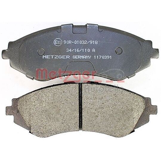 1170391 - Brake Pad Set, disc brake 