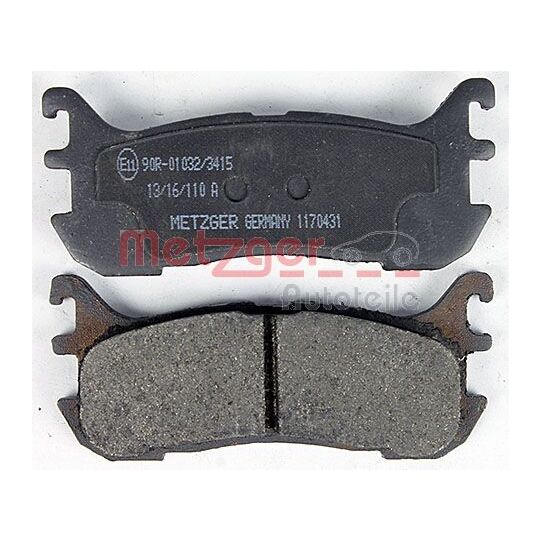 1170431 - Brake Pad Set, disc brake 