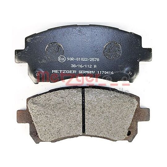 1170416 - Brake Pad Set, disc brake 