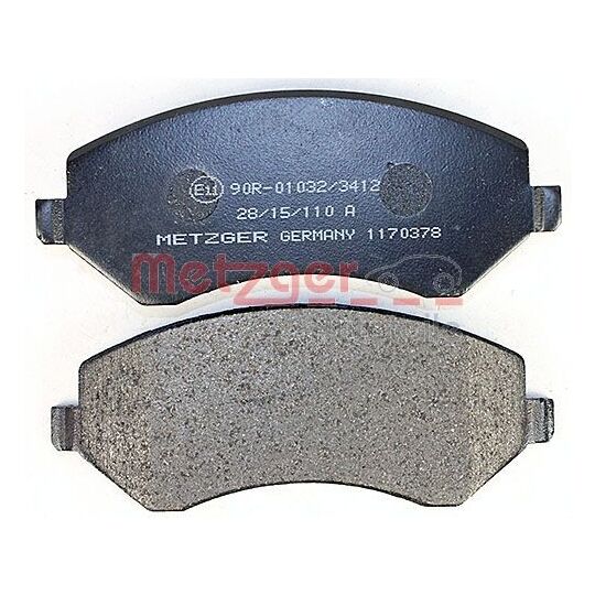 1170378 - Brake Pad Set, disc brake 