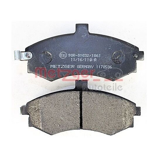 1170506 - Brake Pad Set, disc brake 