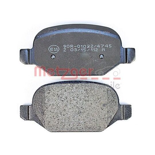 1170818 - Brake Pad Set, disc brake 