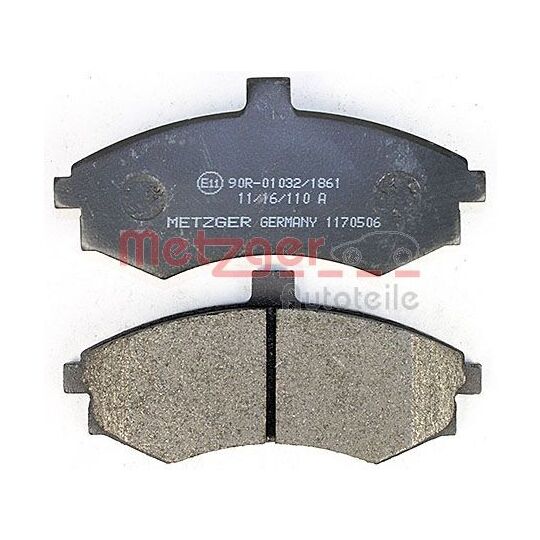 1170506 - Brake Pad Set, disc brake 