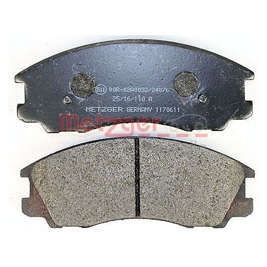 1170611 - Brake Pad Set, disc brake 