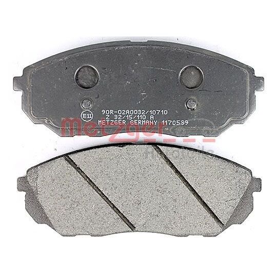 1170539 - Brake Pad Set, disc brake 