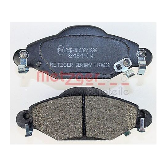 1170632 - Brake Pad Set, disc brake 