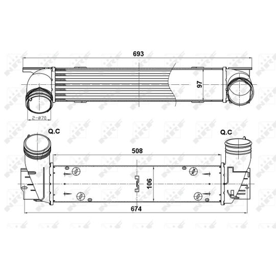 30385 - Kompressoriõhu radiaator 