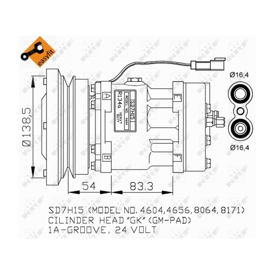 32281G - Kompressor, kliimaseade 